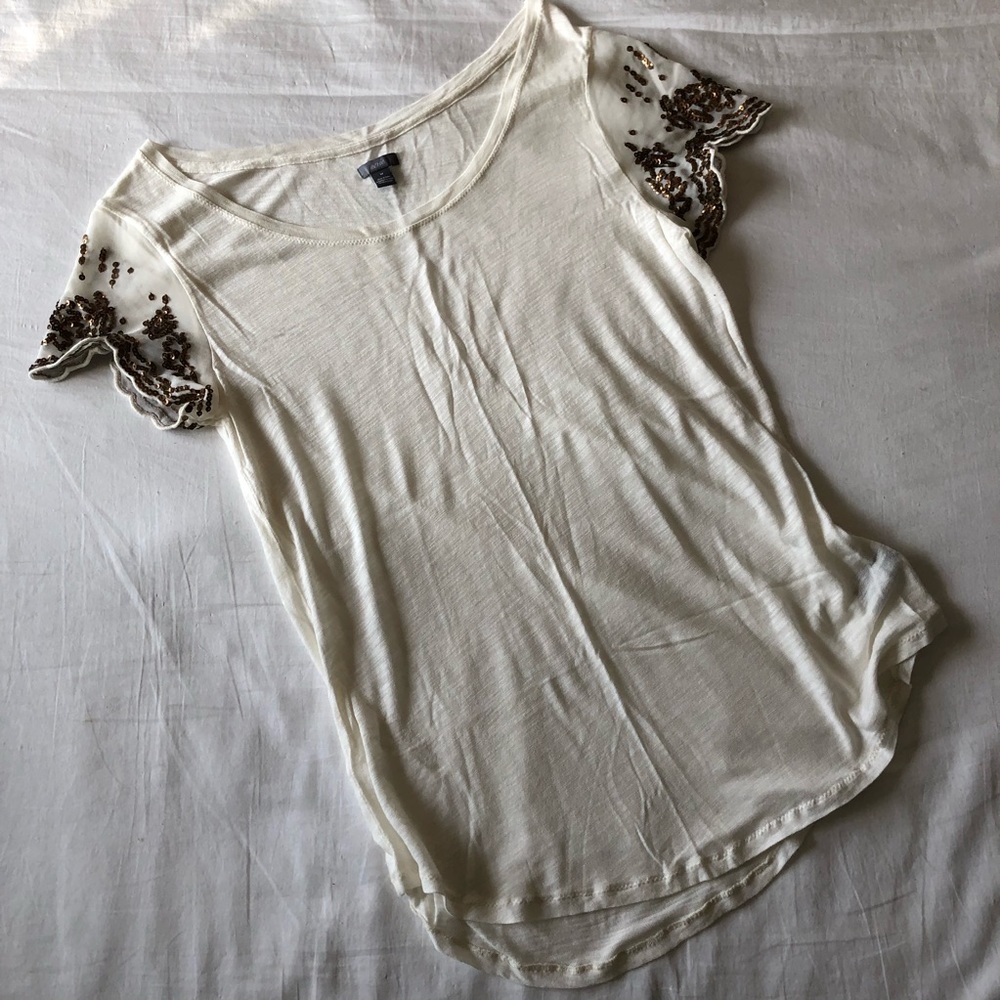 Aerie Sequin Sleeve Tunic